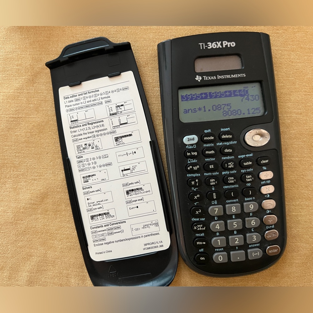 Texas Instruments TI-36X Pro - Picture 2 of 2
